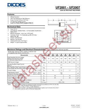 UF2004-T datasheet  